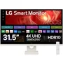 LG 32U721SA-W Monitor Inteligente 32 Pulgadas 4K UHD Blanco